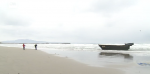 North Korean ghost ships wash ashore. Credit: CNN