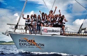 crew of the exxpedition yacht