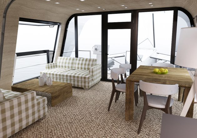 Interior of Max Zhivov Modul GO