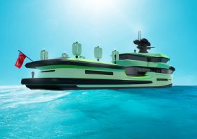 Green Expedition yacht rendering