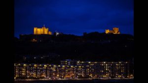 Landmarks go yellow for Mayday fundraising