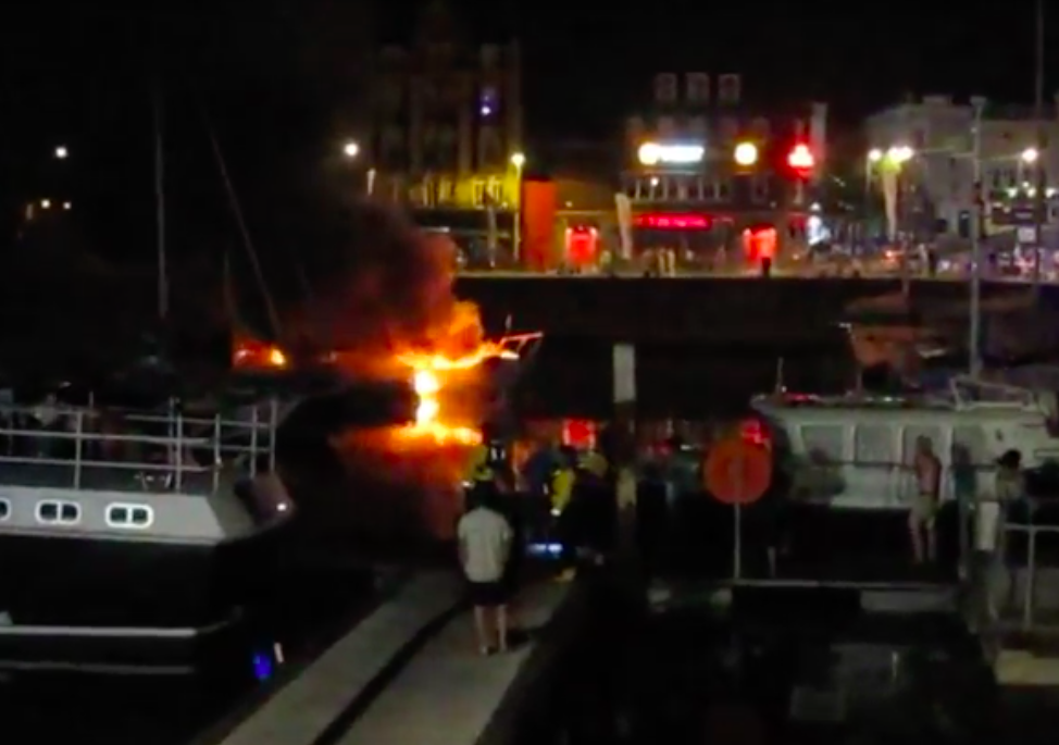 Daughter starts fundraiser for her father whose boat sunk in the