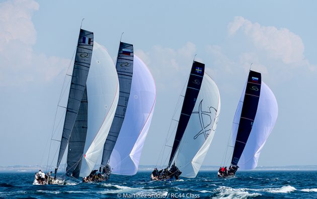 Monohulls racing during 2018 RC44 WORLD CHAMPIONSHIP