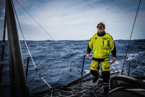 Alex Thomson on Hugo Boss boat