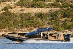 Technohull Omega 45 RIB on water