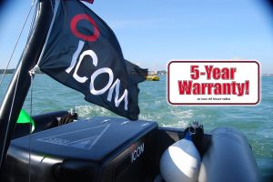 Icom Marine five year warranty promotion