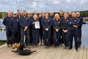 Buckler's Hard Yacht Harbour team wins Best Marina