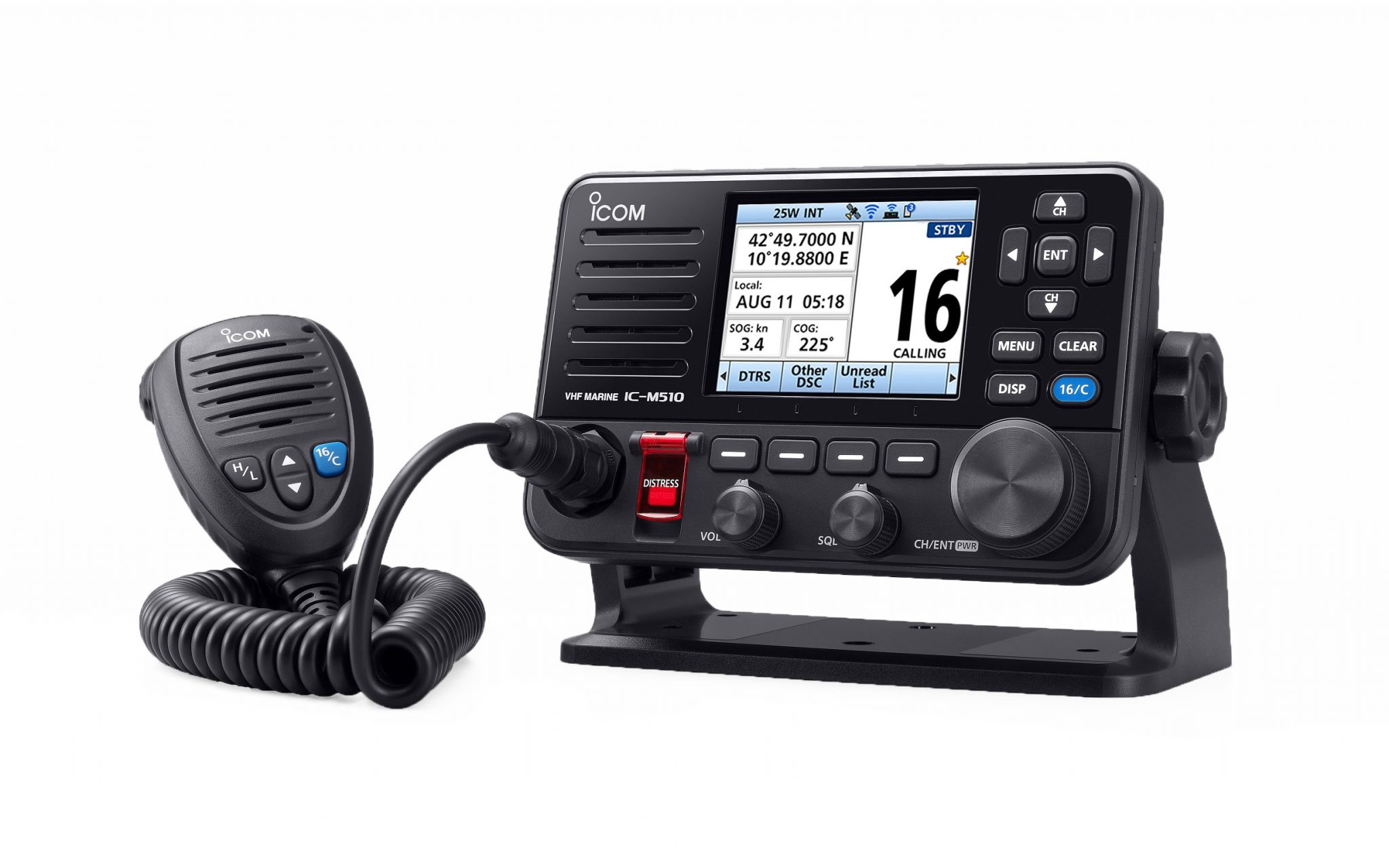 Introducing the ICM510 VHF/DSC Marine Radio with Smartphone Control