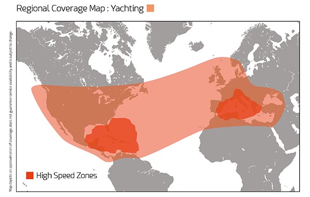 Marlink Sealink Regional Coverage