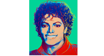 Michael Jackson Andy Warhol Portrait On Display In London This Michael Jackson Andy Warhol Portrait On Display In London This Weekend