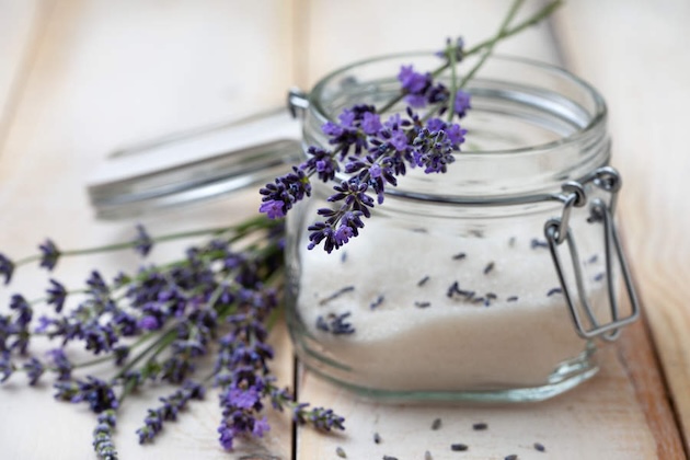 lavender sugar