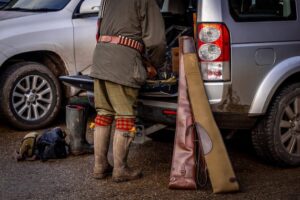 man in country clothing