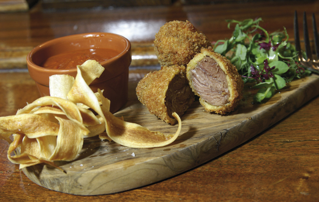 Pig's cheeks are delicious morsels and melt in the mouth