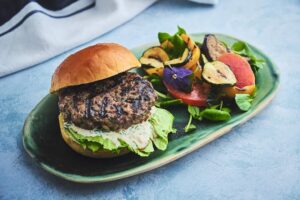 venison burger