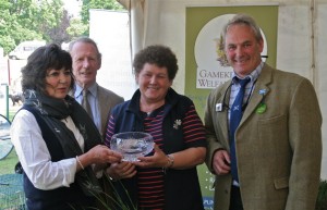 Lady Scott presents Sybil King with her Game Bird Award 2013
