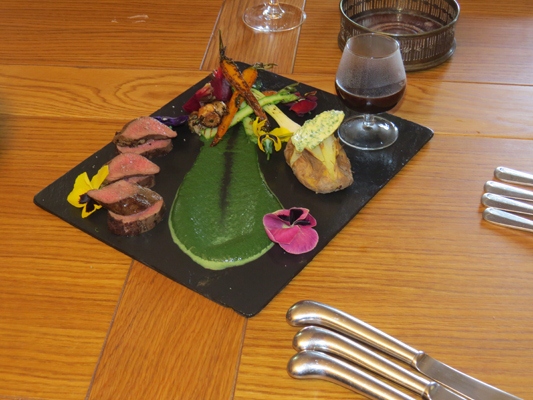 Finalist Charlie Dingley's qualifying dish