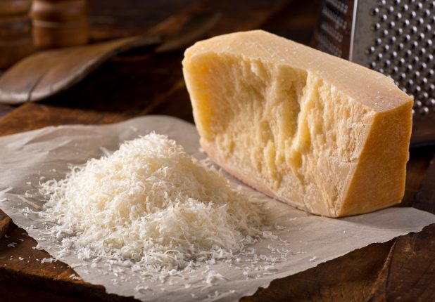 Grated parmesan cheese
