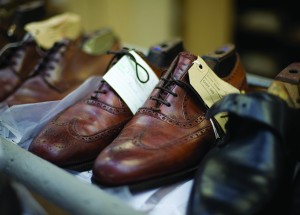 Best Brogues. Best brogues at the Edward Green factory in Northampton.