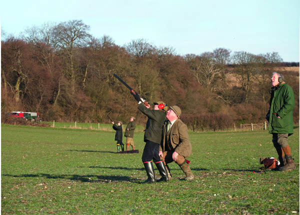 The Field's Young Gun Shoot Challenge. Young guns take aim on the peg