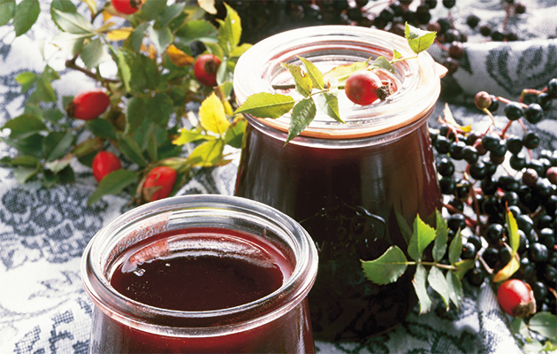 How to make wild fruit jam.