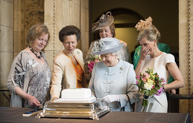 Fruitcake and the WI. The Queen