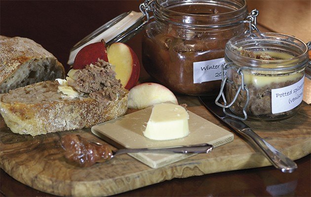 Potted spiced meat