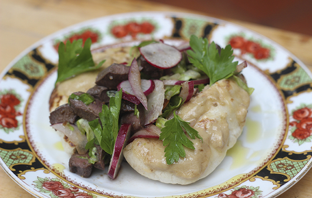 Chopped venison heart with chilli salad - The Field