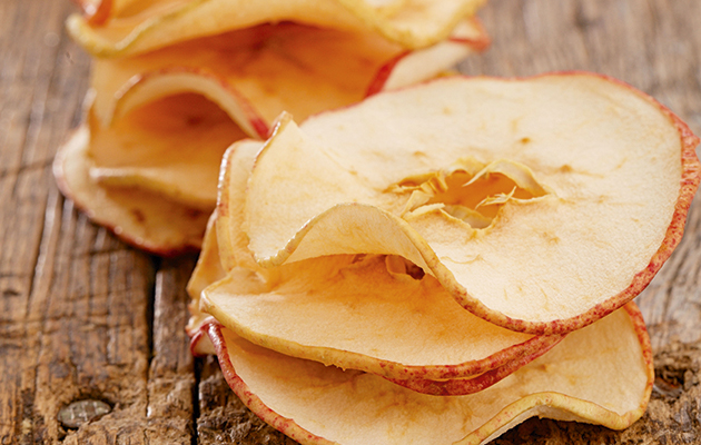 Dry apples