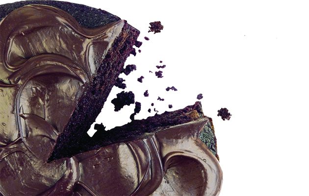 Easy chocolate cake.