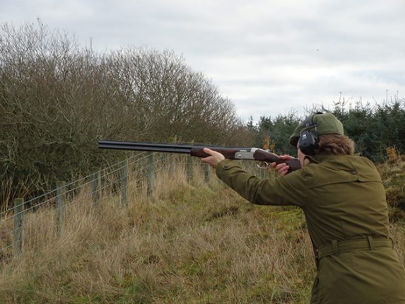Ladies shooting. Anne-Marie Heelis