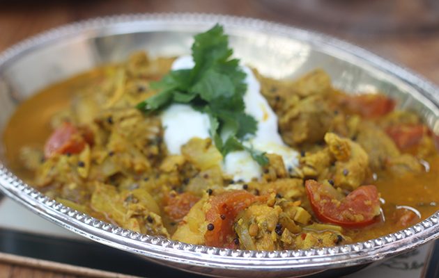 Pheasant Keralan curry