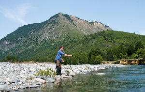 Fly-fishing in Patagonia