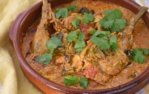 Butter pheasant and cabbage