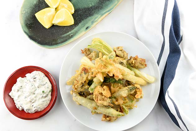 Fritto Misto Recipe for Italian Fried Food Dish