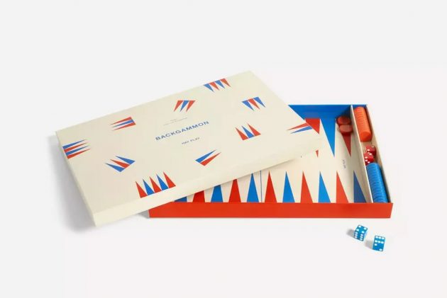 Hay backgammon set 