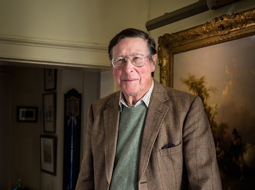 Sir Max Hastings at home hear Hungerford