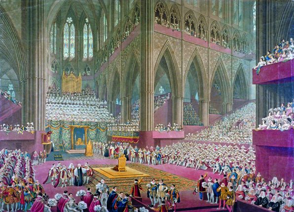 Throughout our history, for the most part the Coronation has taken place is Westminster Abbey.