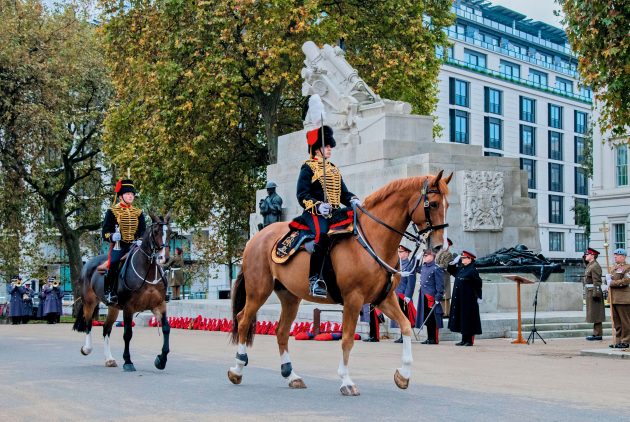 Captain Amy Cooper of the King's Troop r