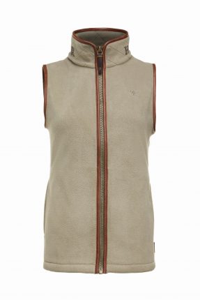 Burghley Shopping - Holland Cooper's fleece gilet in sage