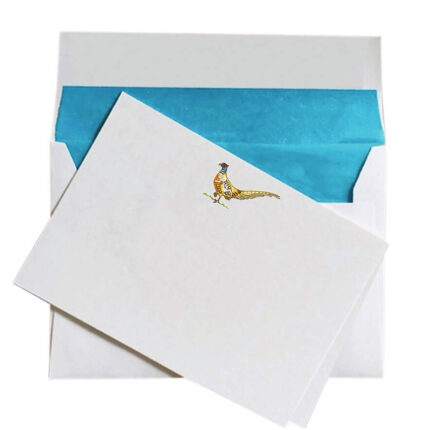 pheasant notepaper