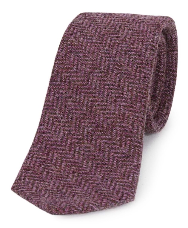tweed herringbone tie