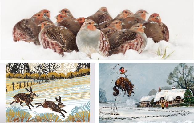 Christmas cards chosen by The Field