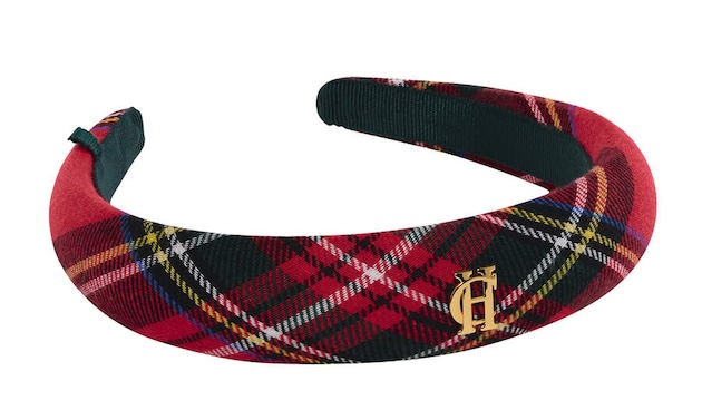 Holland Cooper tartan headband