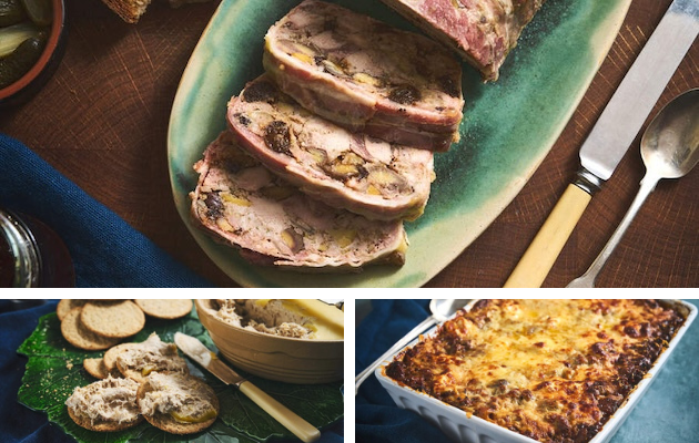 Make now enjoy later recipes - canapes and a main course