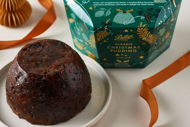 Bettys Christmas pudding 