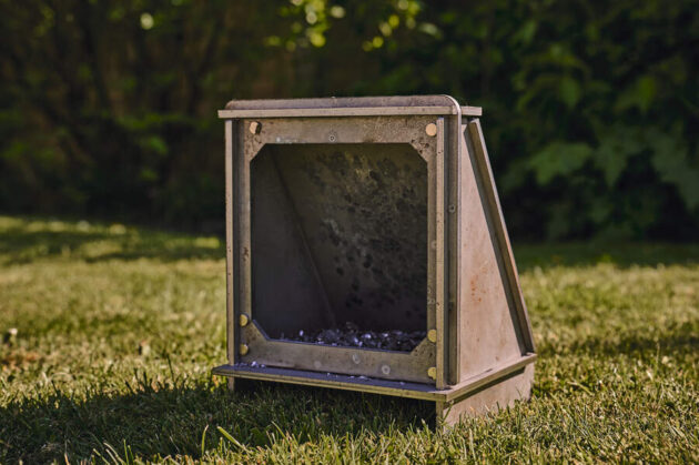 steel pellet trap