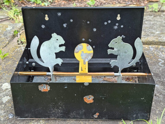 metal knock down targets