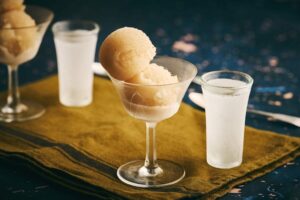 apple and gin sorbet