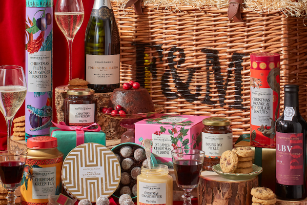 Fortnum and Mason Christmas hamper 