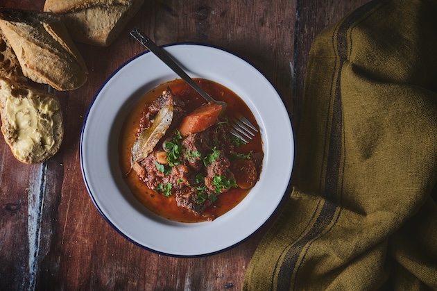 Provencal Slow Cooked Venison